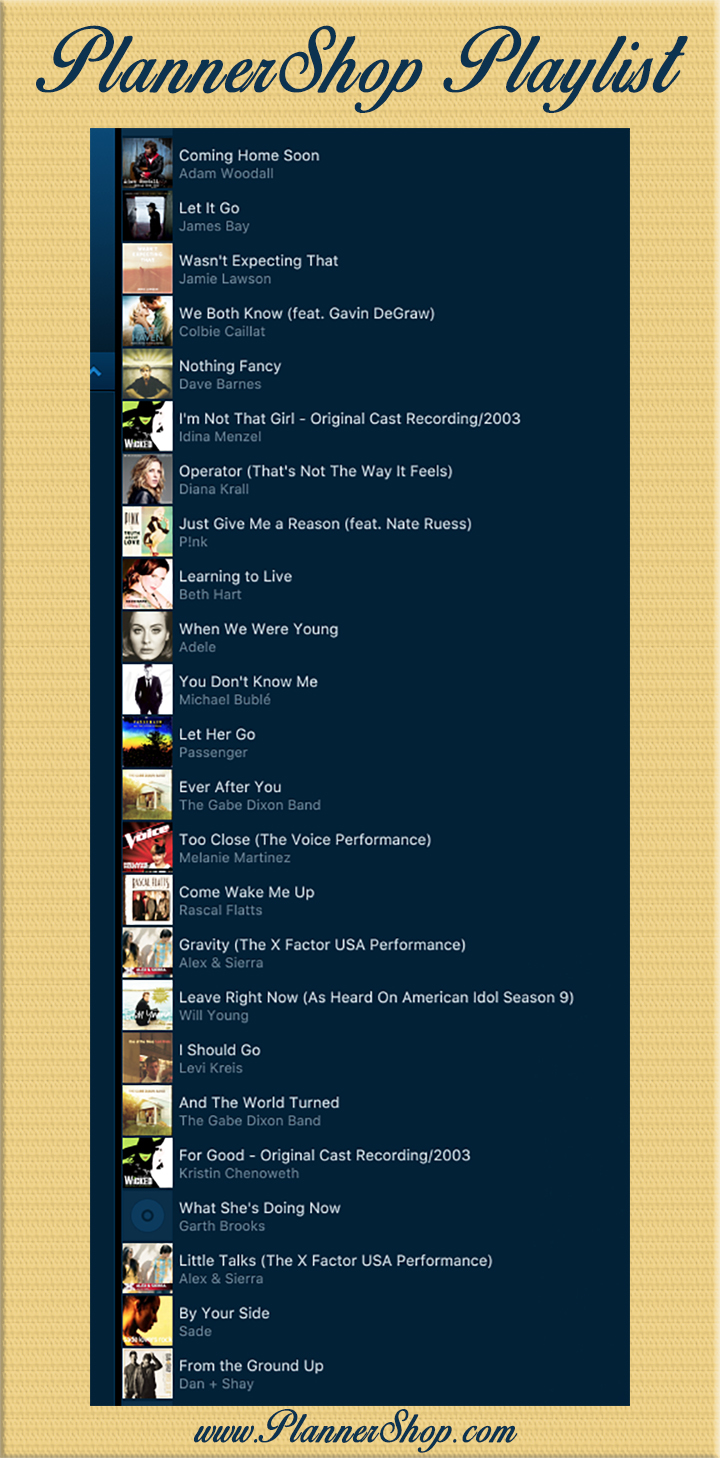 plannershop chill playlist
